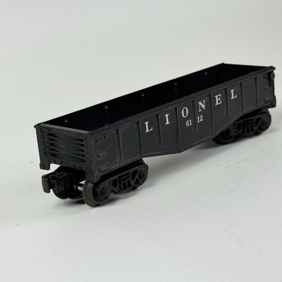 Vintage Lionel 0/027 Gauge 6112 Model Railroad Black Gondola Train Car - Picture 3 of 5